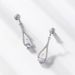 S925 Silver Moissanite Earrings Super Shiny Long Niche High End Ins High Cold_ipsvogv.com