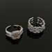 Hong Kong And Japan Street Photography Fashion Versatile Set Micro Inlaid Brilliant Absolute Full Diamond Zircon Ring_ipsvogv.com
