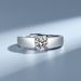 Mosang 1 Carat Classic Zhou Family Ring, Exquisite High Quality Men's Ring_ipsvogv.com