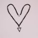 New Seven Pulse Healing And Health Magnet Triangle Pendant Personalized Jewelry Tiger Eye Matte Black Agate Men's_ipsvogv.com