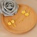 Fashionable Vietnamese Gold For Women With Brass Plated Commuting Bow Tassel Earrings Accessories_ipsvogv.com