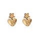 2024 New Style Women's Love Earrings Simple Small Fragrant Star Design Earnail Wrinkle Earaccessory_ipsvogv.com