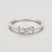 Women's Jewelry S925 Silver Bow 8 Rings Ins Niche Design Unlimited Love Index Ring_ipsvogv.com