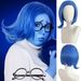 Inside Out Sadness Youyou nside Out Simulation Human Scalp Royal Blue Short Hair Cos Wig_ipsvogv.com