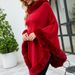 Women's Clothing 2023 autumn and winter new women's clothing shawl tassel cape fur collar pullover sweater women_ipsvogv.com