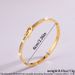 Unisex stainless steel bracelets niche light luxury diamond studded versatile bracelets vacuum plating no fading high end fashion jewelry_ipsvogv.com