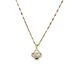 2023 New Temperament Four Leaf Flower Diamond Necklace Women's Titanium Steel Lip Chain Cute Independent Packaging_ipsvogv.com