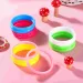 Charm Bracelets Colorful Wristband Resin Bracelet Girl Gift Solid Bangle Plastic Bangles Kids Friendship Set Adult_ipsvogv.com