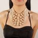 Necklace pearl beaded fashion exaggerated women's short multi-layer necklace 3110_ipsvogv.com