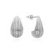 Women’s Jewelry Set Fashion Ins Striped Water Drop Earrings Copper Plated Real Gold High End Earrings For Women Fashionable All Match Ear Jewelry_ipsvogv.com