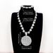 Unique Fashion Round Letter Hip-Hop Pendant New 15mm Heart Cuban Chain_ipsvogv.com