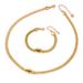 Niche Design Collarbone Chain Oval Pendant With Dark Blue Diamond Devil's Eye Necklace Titanium Steel Jewelry_ipsvogv.com