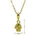 New Arrival Micro Inlaid Zircon Rabbit Carrot Trendy Personality Animal Pendant Necklace Rabbit_ipsvogv.com