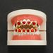 Body Jewelry Hip Hop 6 Piece Braces Red Heart Micro Inlaid Zircon Personality Creative Halloween Heart Shaped Braces_ipsvogv.com