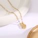 Smart and hollow, with your titanium steel necklace, female antler, clavicle chain, neck chain, Kwai_ipsvogv.com