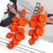 Elegant and sweet acrylic petals with shiny tassels, light luxury earrings for women, wedding design jewelry_ipsvogv.com