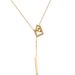 Titanium steel necklace, simple square necklace, women's new high-end feeling, 100 matching accessories, non fading_ipsvogv.com