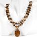Crystal 8mm Round Beads Tiger Eye Stone Blue Stone Natural Stone Sweater Chain Necklace Female Handmade_ipsvogv.com