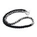 Men's Jewelry Stainless Steel Tiger Eye Map Stone Necklace Men's Titanium Steel Two Color Trendy Jewelry Pendant_ipsvogv.com