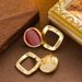 French Light Luxury Elegant Small Fragrant Style Hollow Square Pendant For Women With A Sense Of Luxury, Personalized_ipsvogv.com