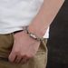 wz1166 High-End Rattan Grass Pattern For Men, Unique Simple Jewelry, Korean Style Hip-Hop Niche Design Bracelet_ipsvogv.com