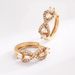 Women's Jewelry Copper Fashionable All Match 8 Shaped Zircon Earrings_ipsvogv.com