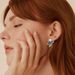S925 sterling silver earrings for women high end butterfly pearl sterling silver earrings with drop glue for light luxury ear accessories jewelry_ipsvogv.com