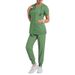 Women's ready-to-use oral dentist surgical gown split toiletry suit elastic quick-drying hospital nurse uniform_ipsvogv.com