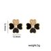 lucky four-leaf clover pendant exquisite high-grade copper plated gold does not fade titanium steel neck_ipsvogv.com