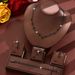 Women’s Jewelry Set Fashion Exquisite Hot Selling Claw Chain Necklace Earrings Bracelet Ring Set Four Piece Full Diamond Clavicle Chain Evening Dress_ipsvogv.com