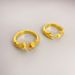 New Adjustable Brass Plated Genuine Gold Personalized Fashion With Female Small Hand Styling Finger Ring_ipsvogv.com