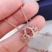Beating Heart Crown Necklace Female Element Crystal Smart Clavicle Necklace Female_ipsvogv.com
