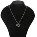 New Necklaces With Fashionable And Personalized Asymmetrical Heart Shaped Diamond Inlay Letters_ipsvogv.com