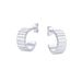 Brass With Real Gold Plating, Hot Selling Across, C Shaped Simple And Fashionable Thick Bohemian Style Ladies Earrings_ipsvogv.com