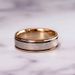 Cao Shi's hot selling three piece ring set Rose gold color separated shining zircon ring women's luxury engagement ring_ipsvogv.com