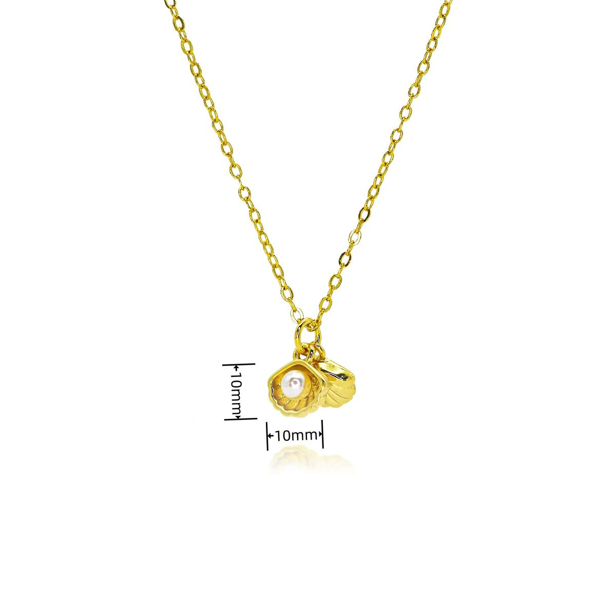Shell Ocean Necklace For Girls Light Luxury Niche Design High End New Clavicle Chain Strong Chain Summer Gift_ipsvogv.com