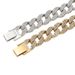 Clavicle Chain Full Diamond Alloy 15mm Cuban Hip Hop Jewelry Summer Versatile Necklace_ipsvogv.com