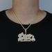 Men's Hip Hop Necklace With Zirconia Accents And Money Bag Pendant - Stylish Silver & Gold Options (61cm Chain) Men's Hip Hop Necklace_ipsvogv.com
