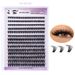 European and American Thick and Large Displacement 280 Clusters D-curve DIY Eyelashes Segmented Single Cluster Grafting Eyelashes_ipsvogv.com