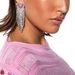 Sweet, Bitter And Spicy Sister Long Love Fringed Earrings, European And American Temperament Trend Rhinestone Earrings, Women's Jewelry Earrings_ipsvogv.com