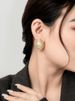 French Style Large Pearl Exaggerated Light Luxury High-end Sense Elegant Brass Gold-plated Earrings For Women Autumn_ipsvogv.com