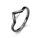 New artistic trend men and women color matching titanium steel ring simple temperament two color neutral unisex ring_ipsvogv.com