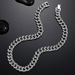 Rough Diamond Cuban Chain Men's Titanium Steel Necklace Men's Trendy Hip Hop Full Diamond Cuban Necklace_ipsvogv.com