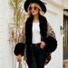 Women's Clothing autumn and winter rex rabbit fur warm thickened cloak shawl coat women_ipsvogv.com