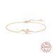 Women's Jewelry S925 Sterling Silver Ins Fun Little Snake Inlaid Diamond Turquoise Bracelet Paper Clip Creative Bracelet Hand Jewelry_ipsvogv.com