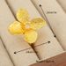Style Butterfly Flower Element Ring Fashionable Simple Suitable For Daily Wearing And Bridal Wedding Parties_ipsvogv.com
