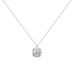 Silver Plated Zircon Charm Female Pendant Instagram Cold Japanese And Korean Versatile Full Diamond Square Geometric_ipsvogv.com
