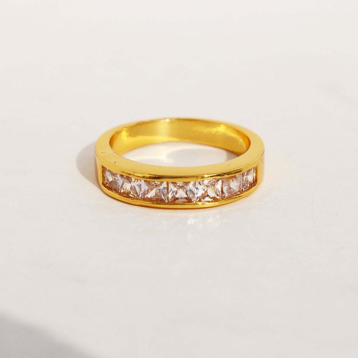 Women's Jewelry Brass Plated With Real Gold Daily Commuting Temperament Fashion Small Earrings Micro Inlaid Zircon Earrings Ear Buckles_ipsvogv.com