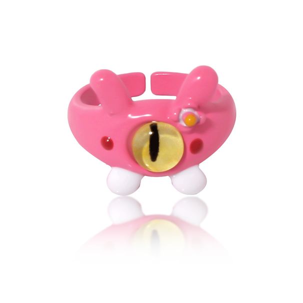 Women’s Jewelry Set Fashion Cute Big Eyes Cute Monster Ring Adjustable Ring Finger Ring_ipsvogv.com