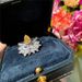 New Caibao Premium Yellow Zircon For Women With Open Mouth Ins Luxury Design Water Drop Shaped Full Diamond Internet Red_ipsvogv.com